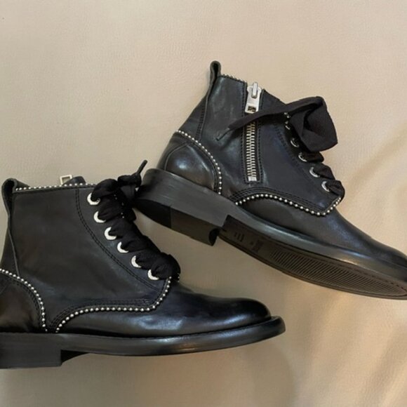 Zadig & Voltaire Studs Ankle Boots - Picture 3 of 6